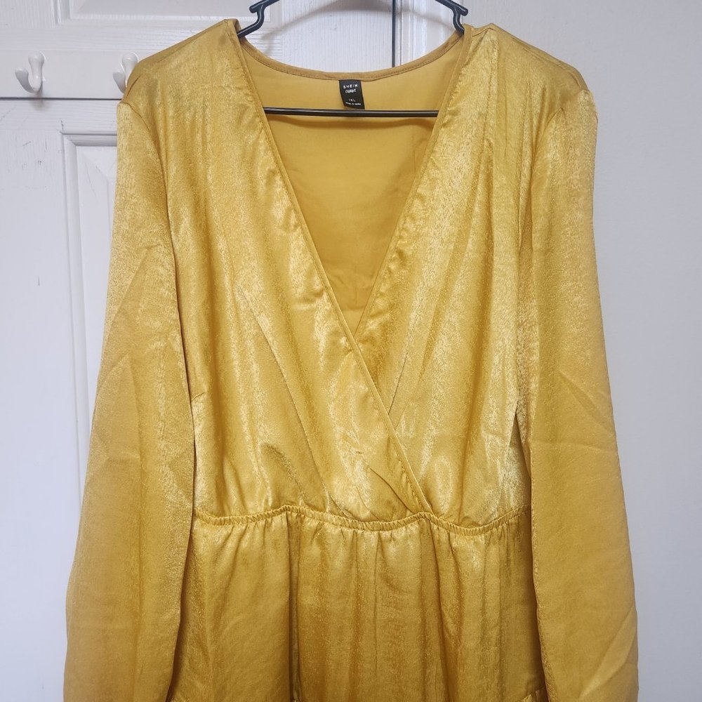 Beautiful gold Shein dress  1XL